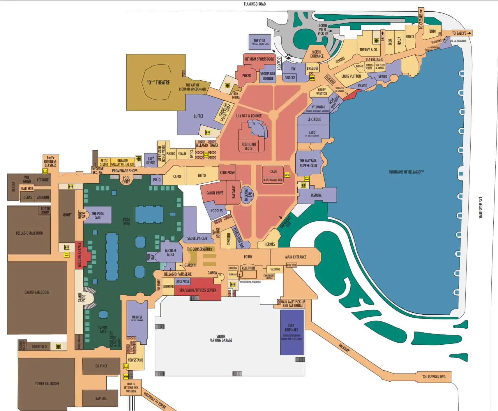 Las Vegas Mccarran Airport Map