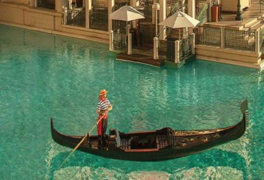 Gondola Rides At The Venetian