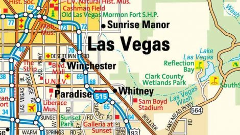 Las Vegas Map