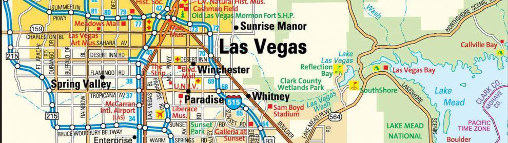 Las Vegas Map