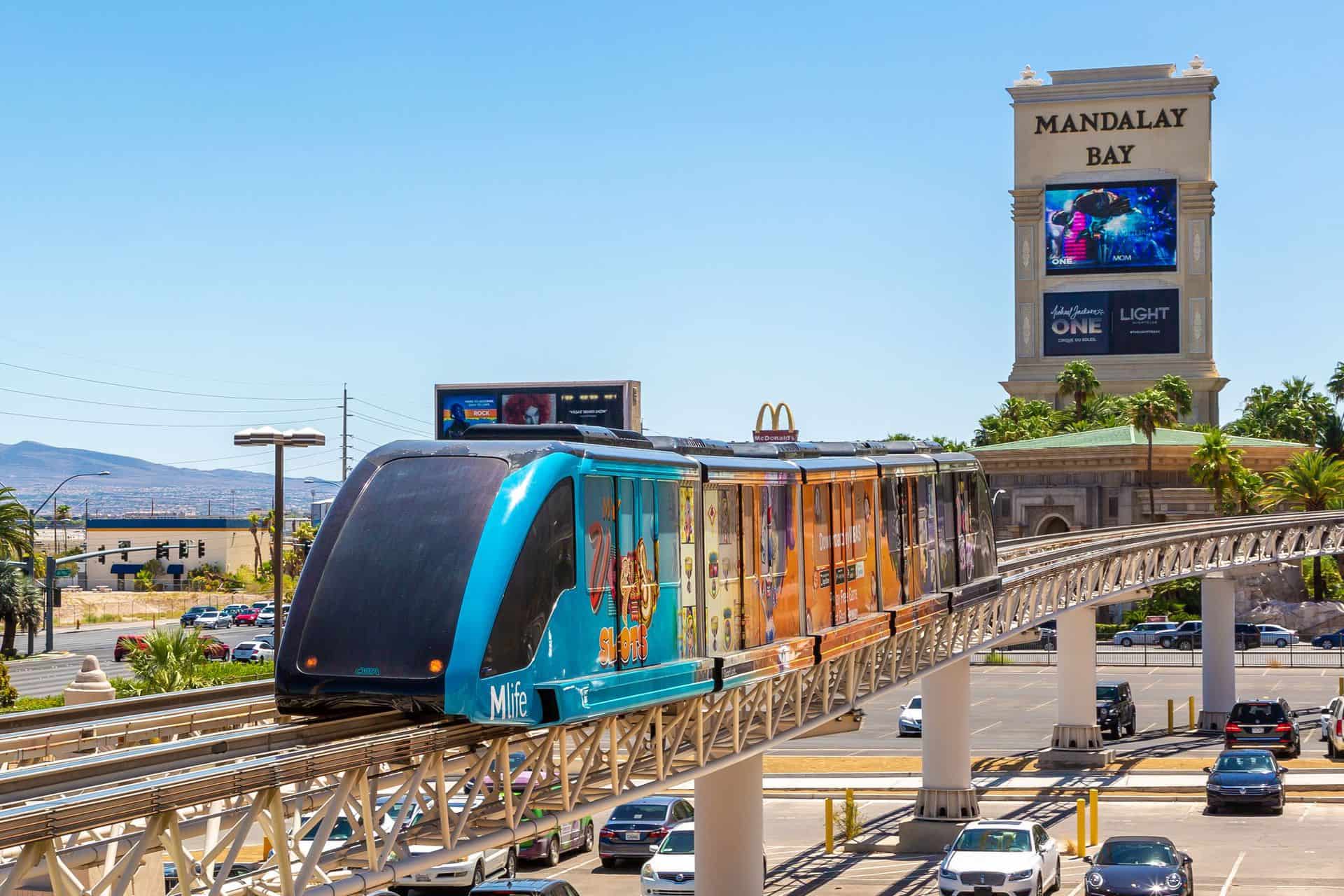 Mandalay Bay Las Vegas Tram Map