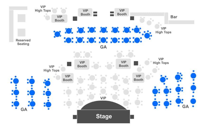 Tropicana Las Vegas Show Seating Chart