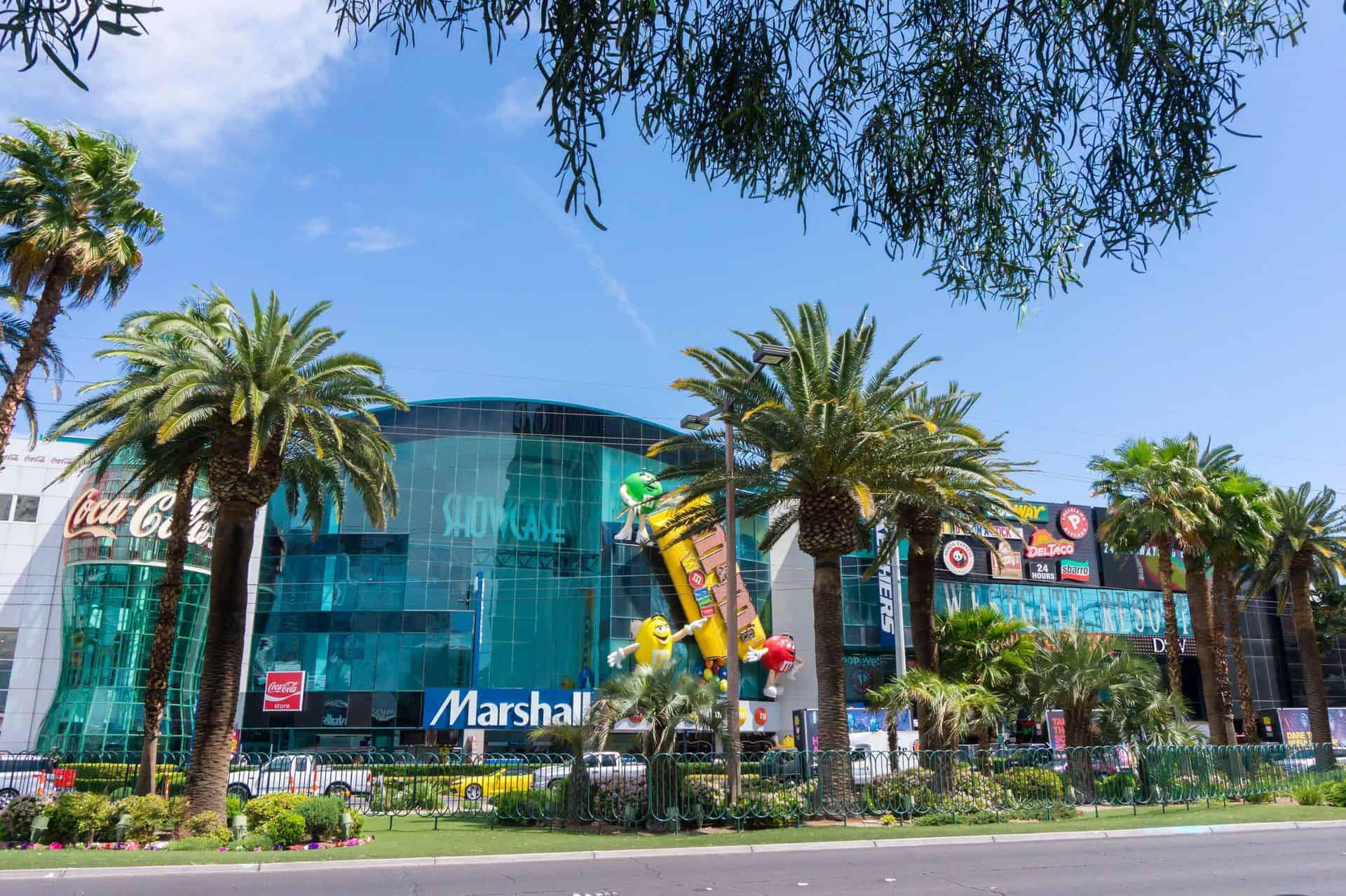 Showcase Mall - Store List Directory, Food Court, Parking, Las Vegas Strip